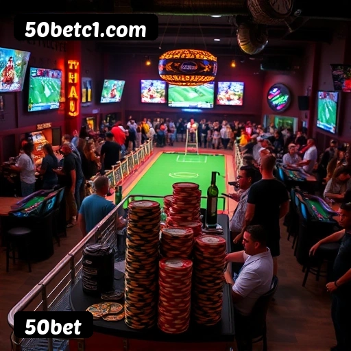 Jogos de Mesa Premium 50bet - Blackjack, Roleta, Baccarat